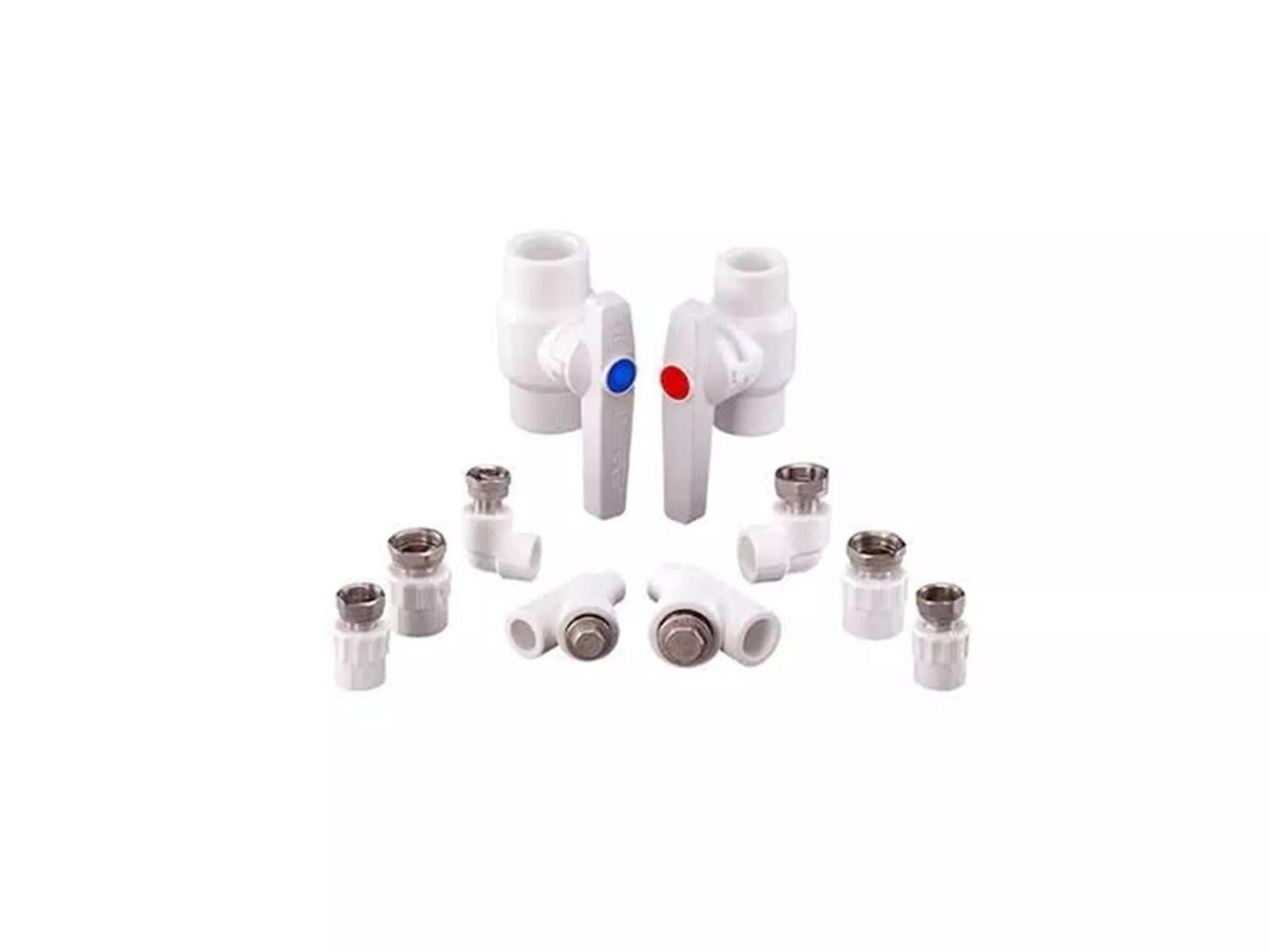 kombi bağlantı seti 8li düz set
