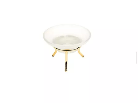 gold üç ayaklı sabunluk