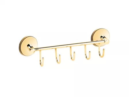 gold 5'li askılık paslanmaz pirinç