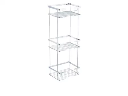 ılgaz üçlü kare krom 15-21 cm paslanmaz